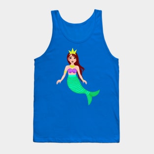 Mermaid Princess Tank Top